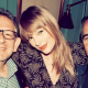 Lucian Grainge, Taylor Swift e Monte Lipman | Foto: Reprodução/Instagram