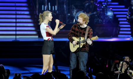 Taylor Swift e Ed Sheeran | Foto: GARETH CATTERMOLE/TAS/GETTY IMAGES FOR TAS