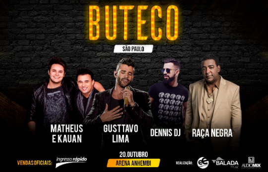 Gusttavo Lima lança o EP Buteco Goiânia